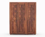 Mona 3 Door Multi-Utility Wardrobe - Image 2