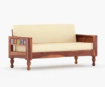 Neo 3 Seater Wooden Sofa - Image 3