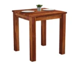 Orson 2 Seater Sheesham Wood Dining Set - Image 3