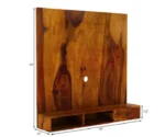 Ource Wooden Wall Mount TV Unit - Image 6