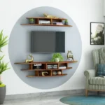 Parow Wooden Wall Mounted TV Unit
