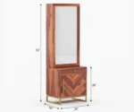 Reet Sheesham Wood Dressing Table - Image 6