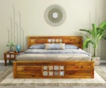 Relay Wooden Bed with Storage - Image 2