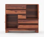 Remy Sheesham Wood Chest of Drawer - Image 3
