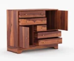 Remy Sheesham Wood Chest of Drawer - Image 5