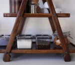 Saira 3 Tier Solid Wood Kitchen Rack - Image 6