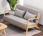 Scandinavian Sofa with Foam Cushioning and Non-Skirted Design - Image 4