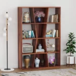 Scarlet Solid Wood Acacia Book Shelf