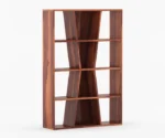 Scarlet Solid Wood Acacia Book Shelf - Image 3