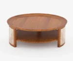Selena Solid Sheesham  wood Cane Coffee Table - Image 8