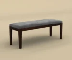 Sheesham Wood Bench With Cushion