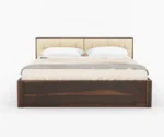 Sheesham Wood King/Queen Size Bed With Storage - Image 2