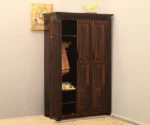 Solid Wood Kuber Wardrobe 3 Door