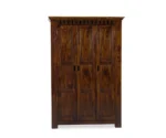 Solid Wood Kuber Wardrobe 3 Door - Image 3