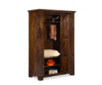 Solid Wood Kuber Wardrobe 3 Door - Image 4