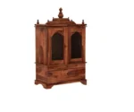 Swastika Sheesham Wood Home Temple - Image 2
