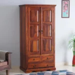 Sweden Sheesham Wood Two Doors Wardrobe