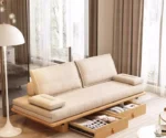 Tatami Pull Out Sofa Bed With Underneath Storage Drawers