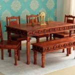 Gadwal Wood Six seater Dining set