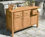 Three Drawers Sheesham Wood  Cabinet - Image 3