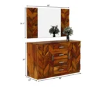 Traces  Wooden Dressing Table - Image 7