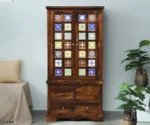 Traditional Sheesham Wood 2 Door Wardrobe