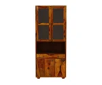 Tubular Wooden File Cabinet - Image 3