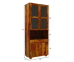 Tubular Wooden File Cabinet - Image 6