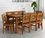 Urban Solid Sheesham Wood 8 Seater Dining Table Sets