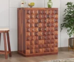 Urban large Solid Sheesham Wood Bar Cabinet