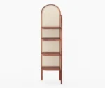 Willa Solid Wood Cane Book Shelf - Image 4