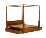Wisker Poster Bed With Storage - Image 7