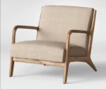 Wood Arm Chair - Image 2