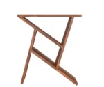 Wooden Y-Shaped Console Tables - Image 2