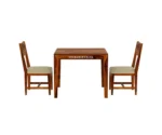 Woodora 2 Seater Dining Set With Cushion - Image 3