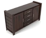 Alexus Drawer Wooden Chest Of Drawers - Image 3