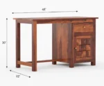 Harris Sheesham Wood Study Table - Image 6