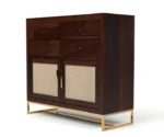 Jett 4-Drawer Wooden Chest Of Drawers - Image 6