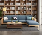 L Shape Sofa  Modern Sofa Set Design  Sheesham Wood - Image 3