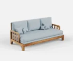 Malabar Solid Wood Sofa Cum Bed - Image 3