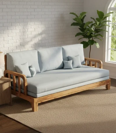 Malabar Solid Wood Sofa Cum Bed (5)