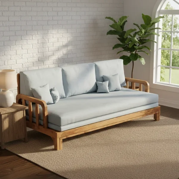 Malabar Solid Wood Sofa Cum Bed (5)
