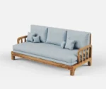 Malabar Solid Wood Sofa Cum Bed - Image 8