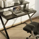 Study Table with Z Shape Legs