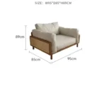 Stylish Wooden Sofa  Sofa Set Design  Sheesham Wood - Image 10