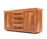 Tanay wood Sideboard with Cane Accents - Image 4