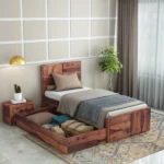 Bedswind Single Bed With Drawer Storage