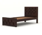 Chola Single Size Bed In Brown Finish - Image 4