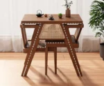 Elegant Wooden Dining Table Set Perfect for Contemporary Living Spaces - Image 7