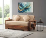 Solid Wood Jodhpur Sofa cum Bed